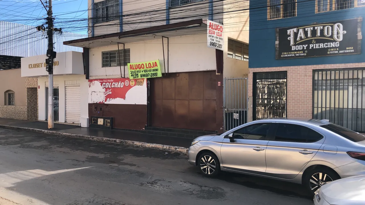 Aluguel loja comercial Luziânia Goiás