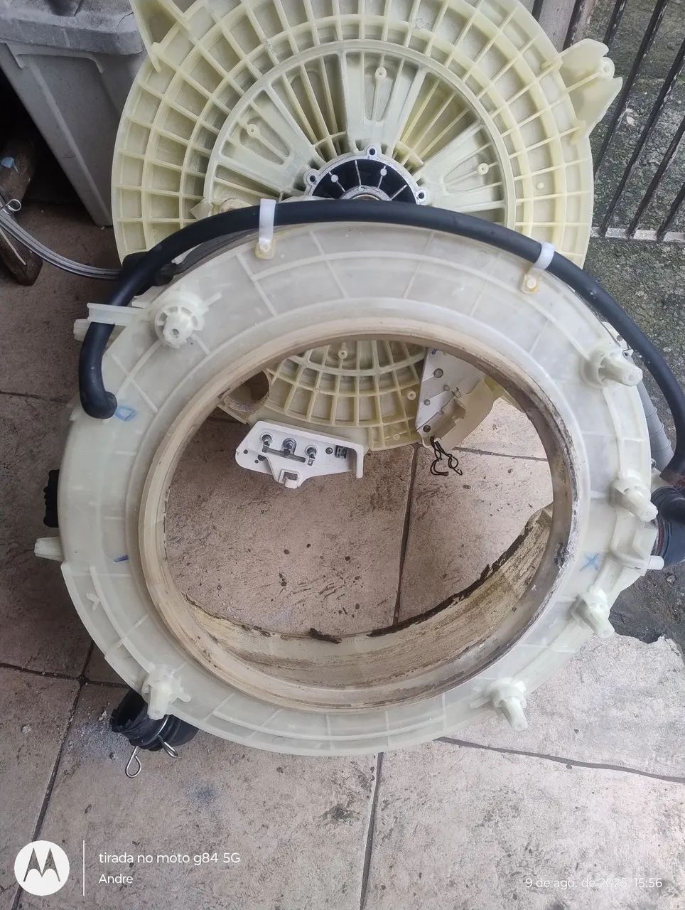 Peça de lavar e secar Samsung modelo wd0854w8e - Foto 4