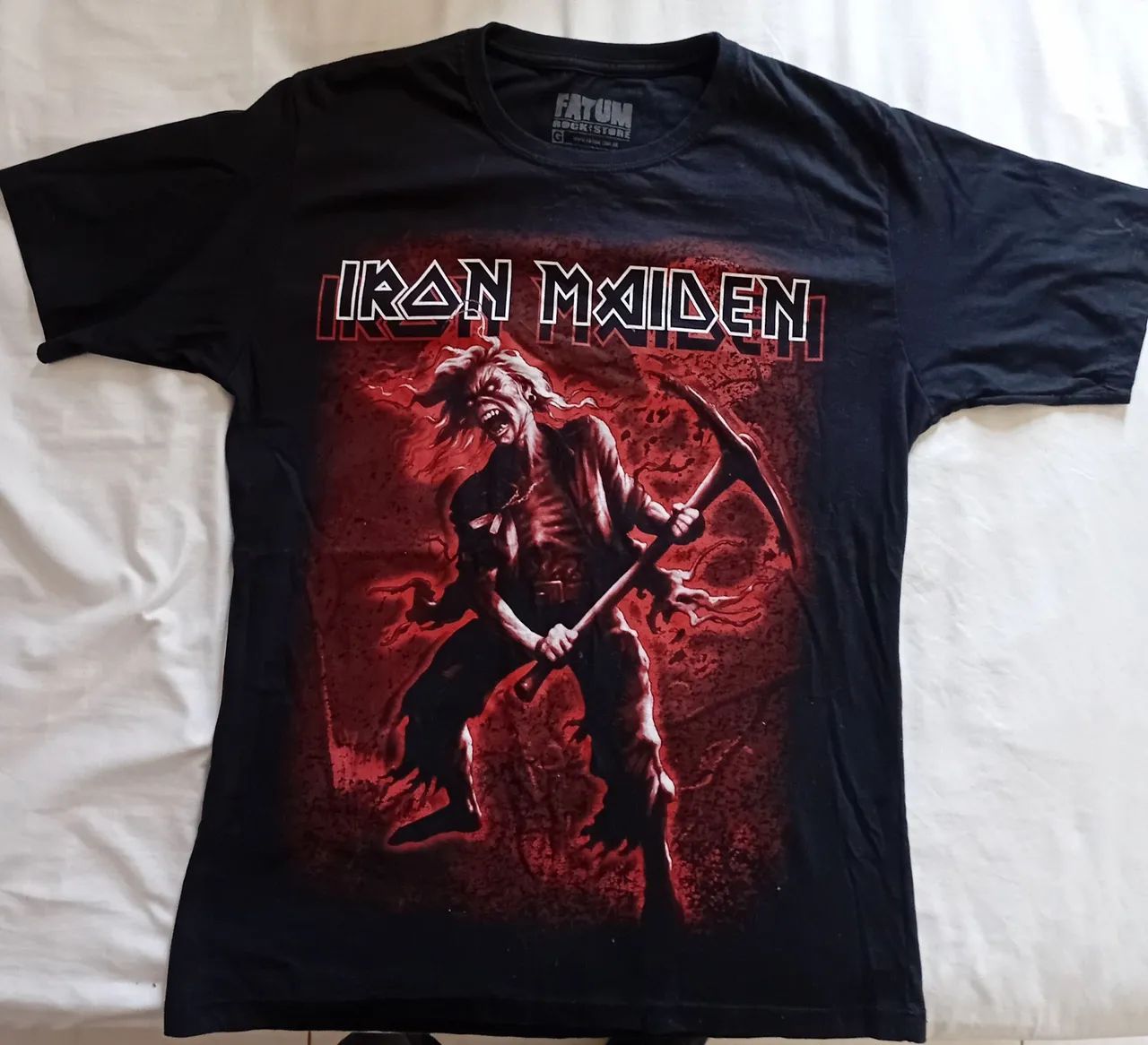 Camiseta Iron Maiden - Tamanho M
