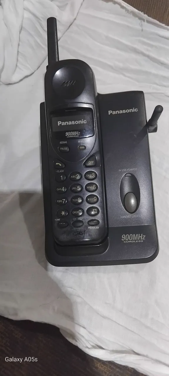 Telefone sem fio Panasonic 900MHz