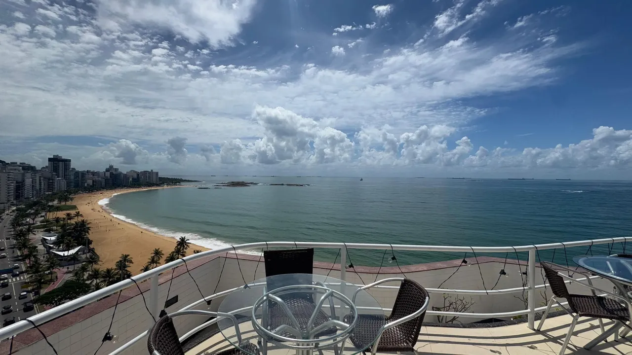 Cobertura duplex para aluguel, 5 quartos, 2 suíte, 3 vaga, PRAIA DA COSTA - VILA VELHA/E