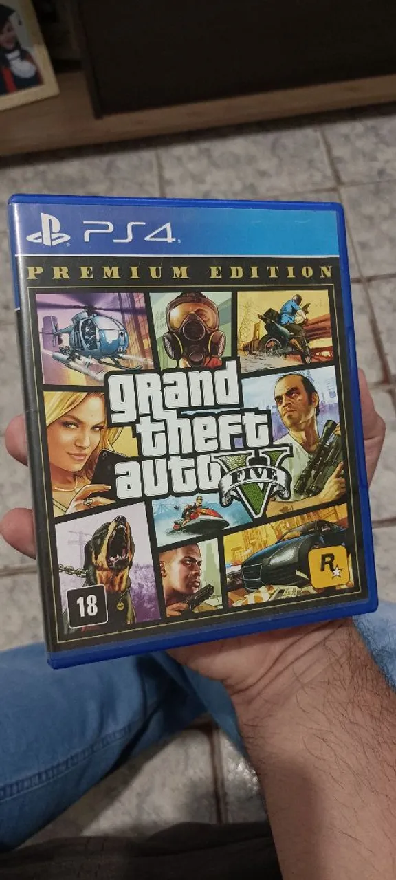 GTA V - Grand Theft Auto V - PS4 - Premium Edition