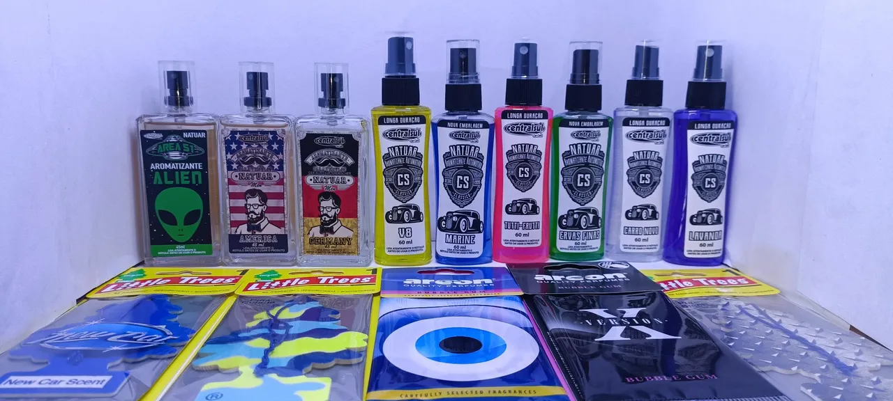 Aromatizante automotivos
