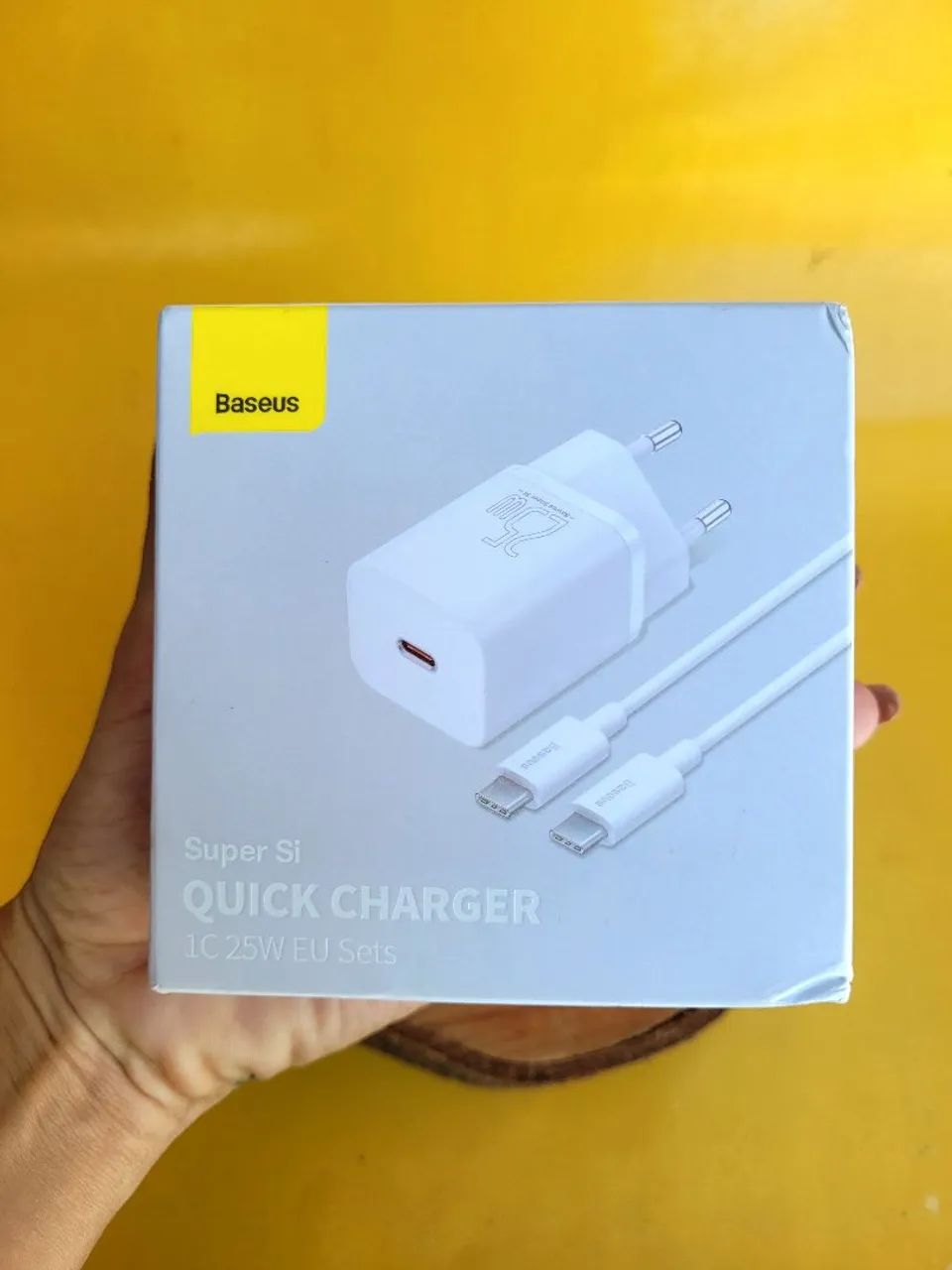 Carregador Baseus 25W TIPO-C 3A Original Turbo - Foto 2