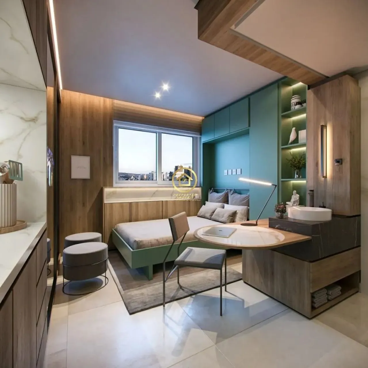 Em Obras! Studio na Vila Romana 1 dormitório, 20 m² a partir de R$ 254.000 - Confira!