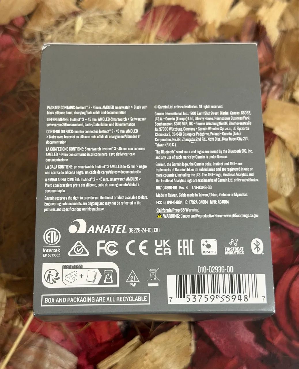 Garmin instinct 3 45mm Amoled  - Foto 5