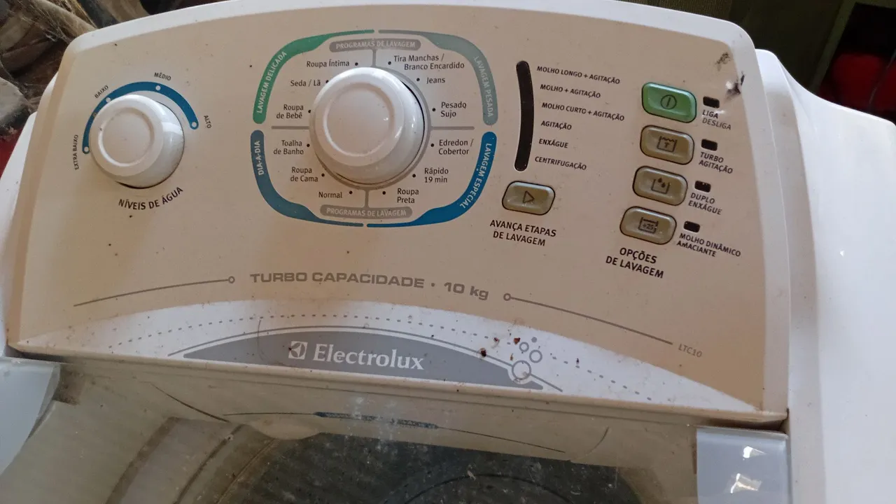Máquina de Lavar Electrolux LTC10