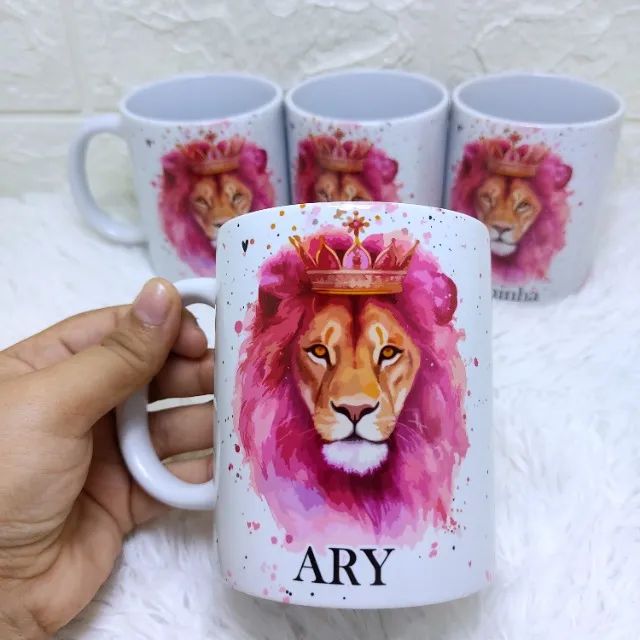 Caneca Personalizada Evangélica, Seja Forte e Corajosa - Foto 3