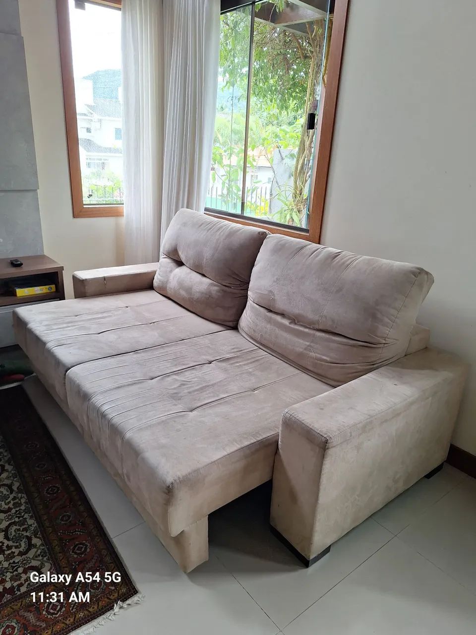 Sofá de canto confortável e espaçoso - Foto 4