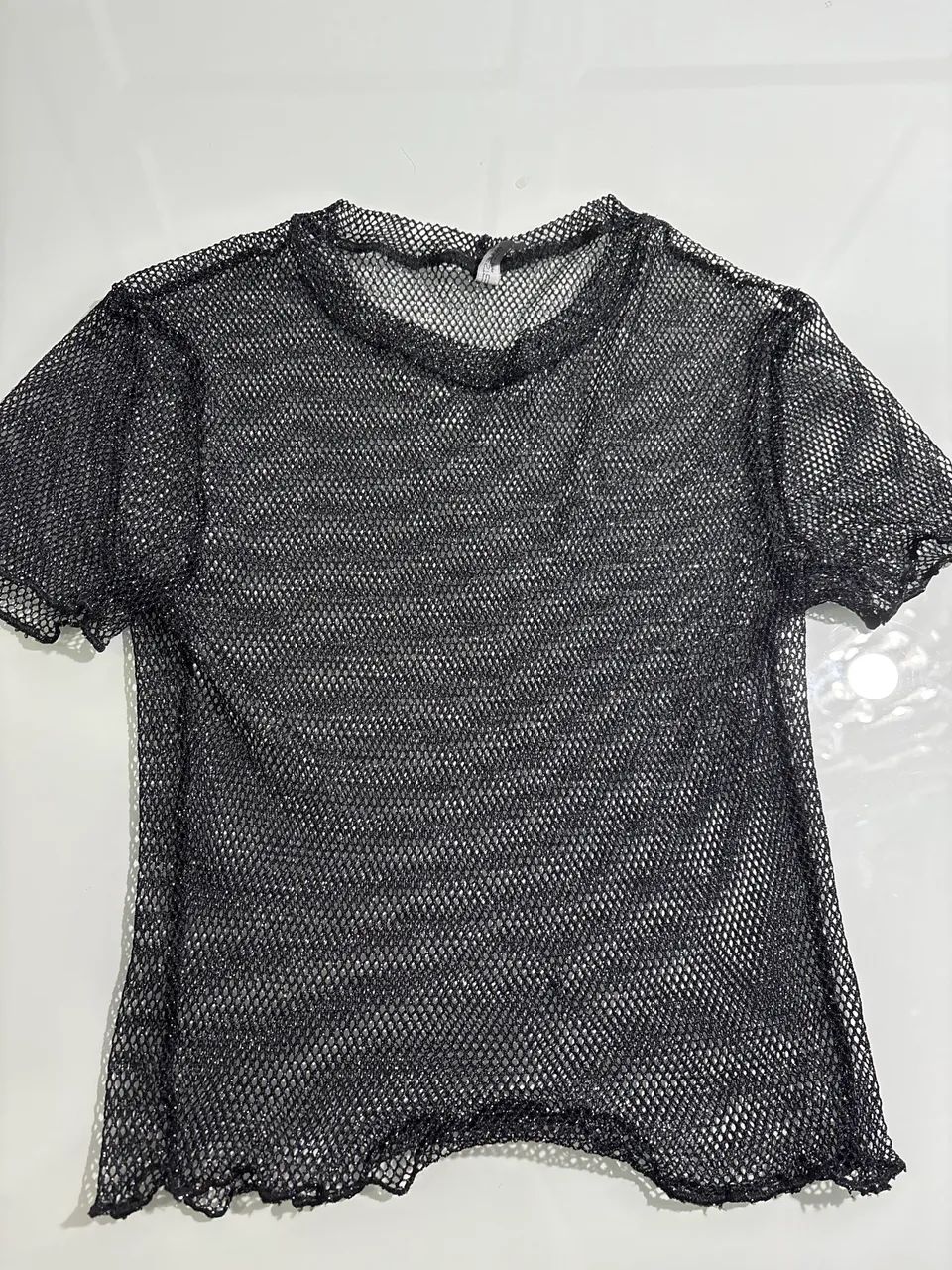 blusa brilhante