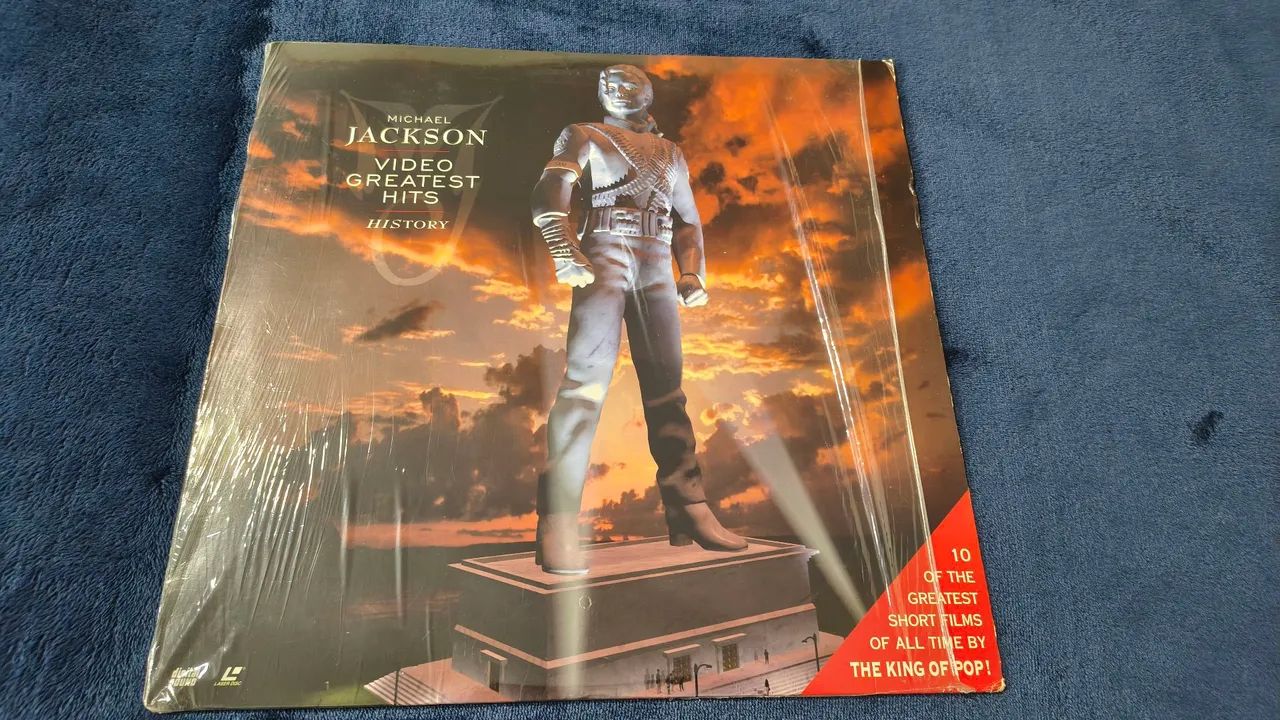 Laserdisc MICHEL JACKSON HISTORY. Frete grátis. - CDs, DVDs etc