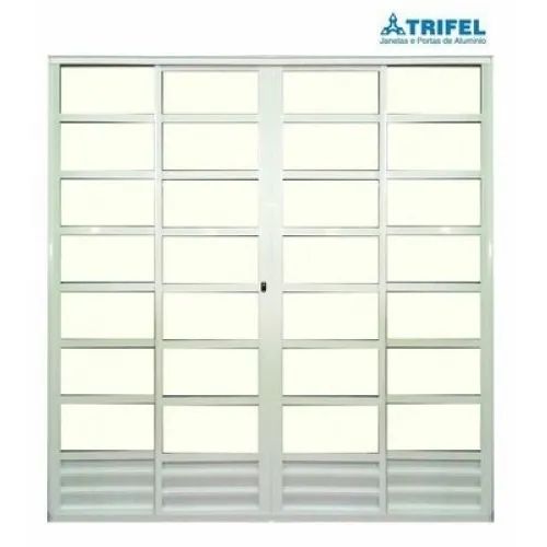 PORTA TRAVESSA 4 FOLHAS BRNCA TRIFEL - Foto 2