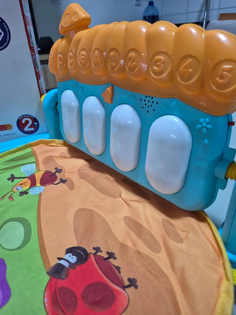 Tapete Infantil com Piano e Atividades Import Baby - Foto 3