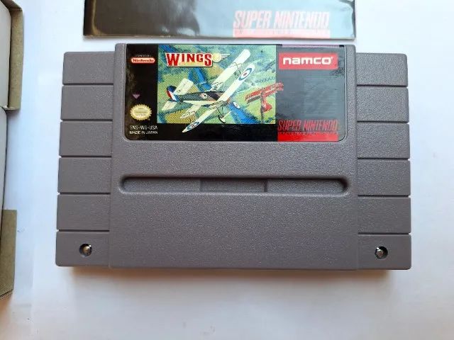 Wings 2 Aces High Original CIB Ótimo Estado Super Nintendo - Foto 3