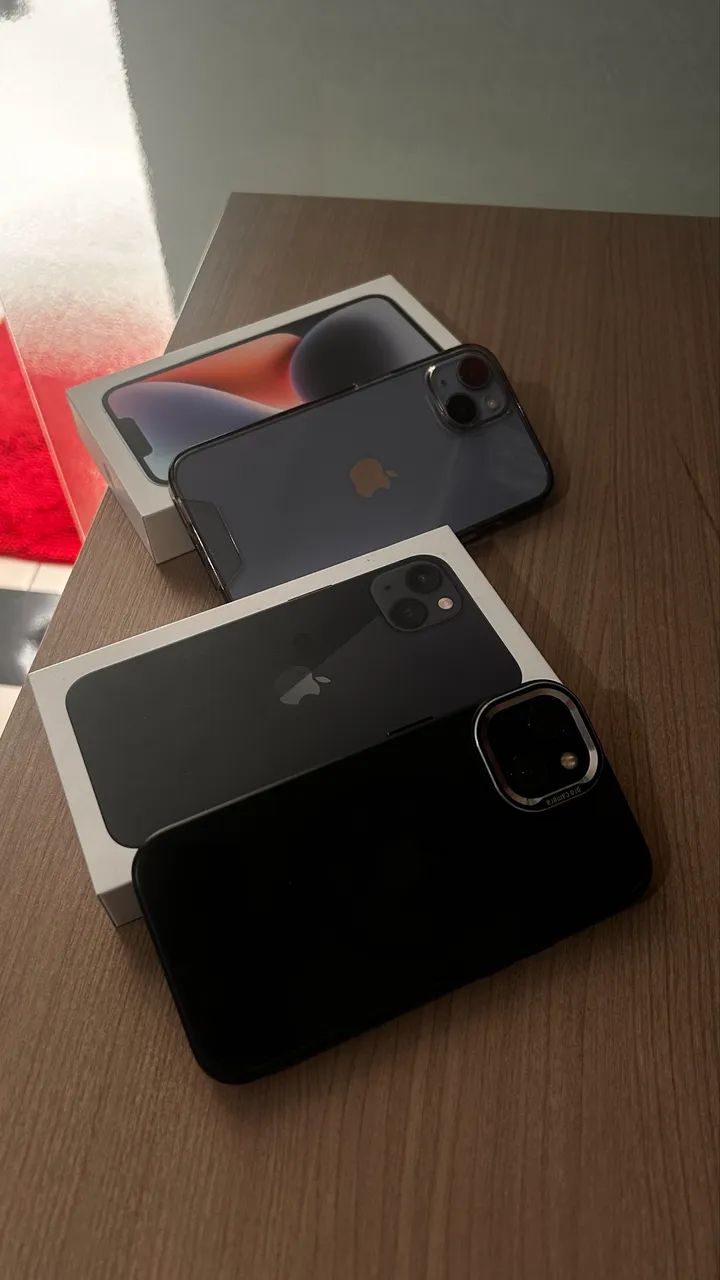 Troco iPhone 13 128 gb+ iPhone 14 128 gb - Foto 2