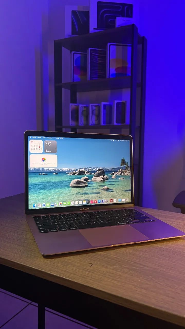 MACBOOK AIR M1 2020 8/256GB ÓTIMO ESTADO COM GARANTIA - Notebooks