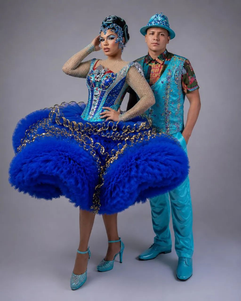 Vestido luxo são João (aluguel) par  - Foto 4