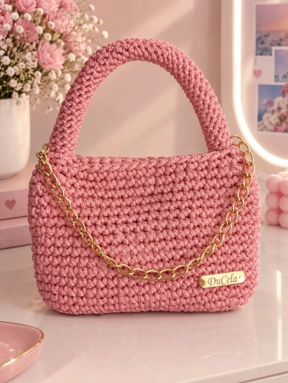 Bolsa de crochê  - Foto 4