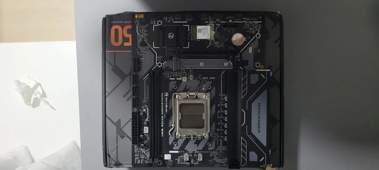 Placa mãe MAXSUN Challenger B650M WIFI - Foto 2