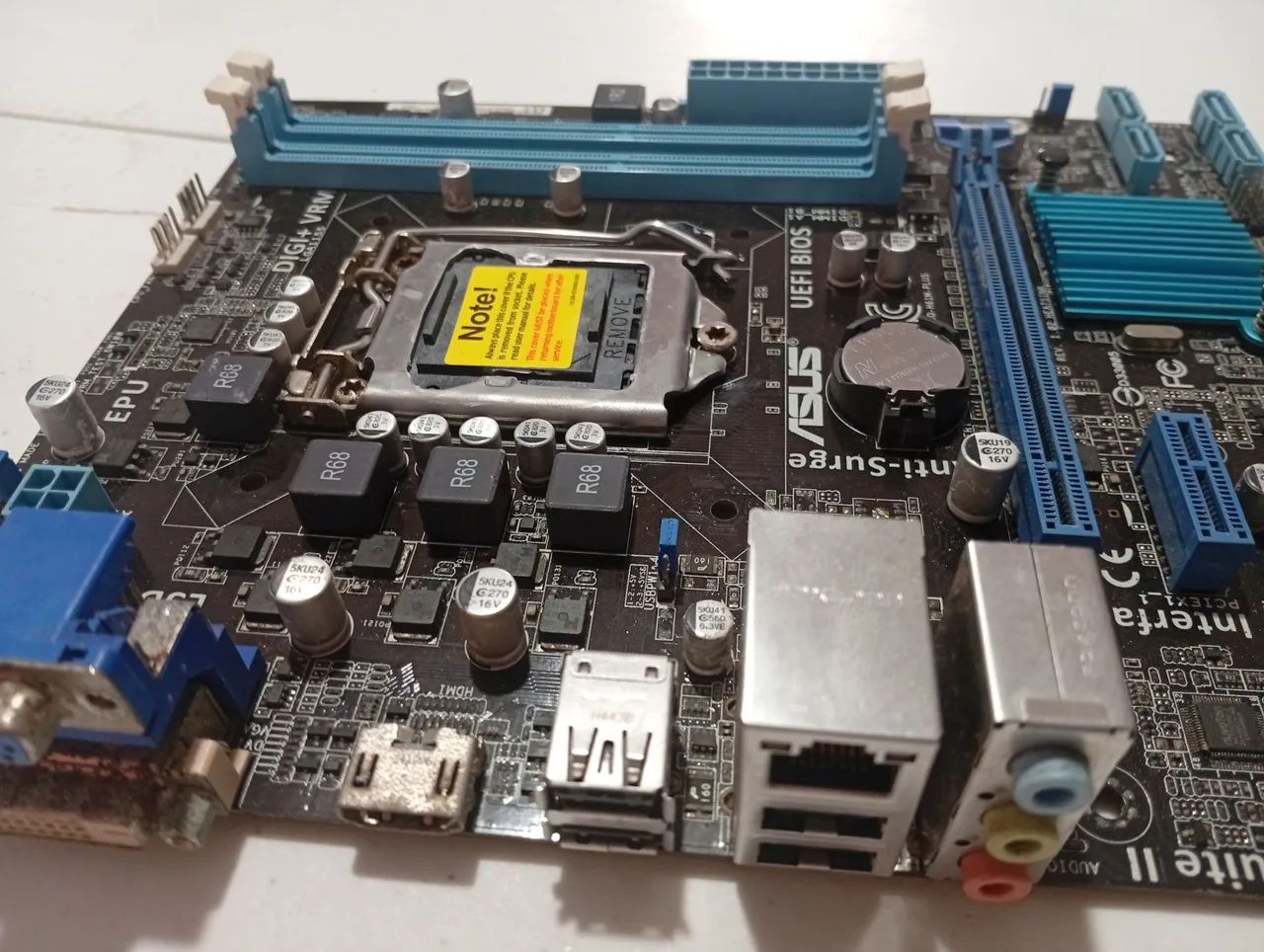 Placa-mãe ASUS - usada / estado desconhecido - Foto 4
