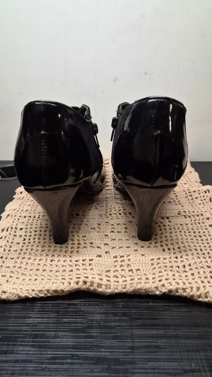 ankle boot london fog preta 37 - Foto 3