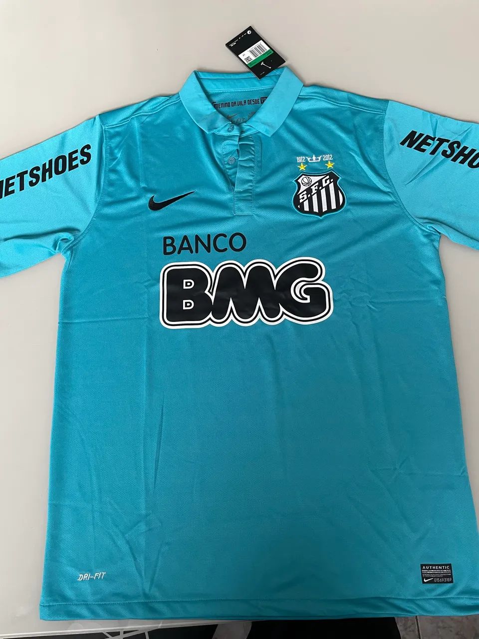 Camisa Santos 2012 azul  - Foto 4