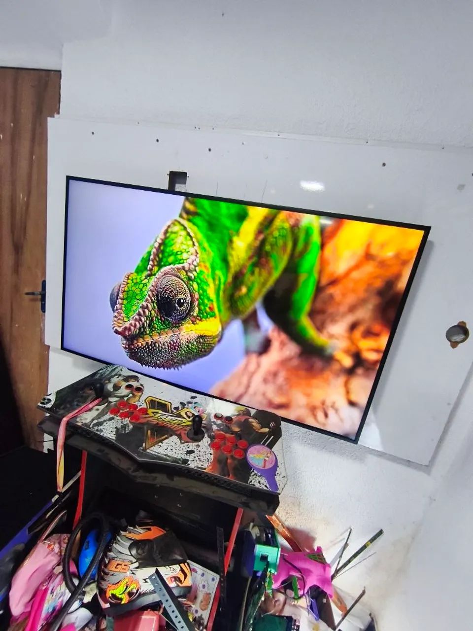 SMART TV 4K SAMSUNG 58 POLEGADAS GIGANTE PERFEITA BARATA R$1.950 - Foto 4