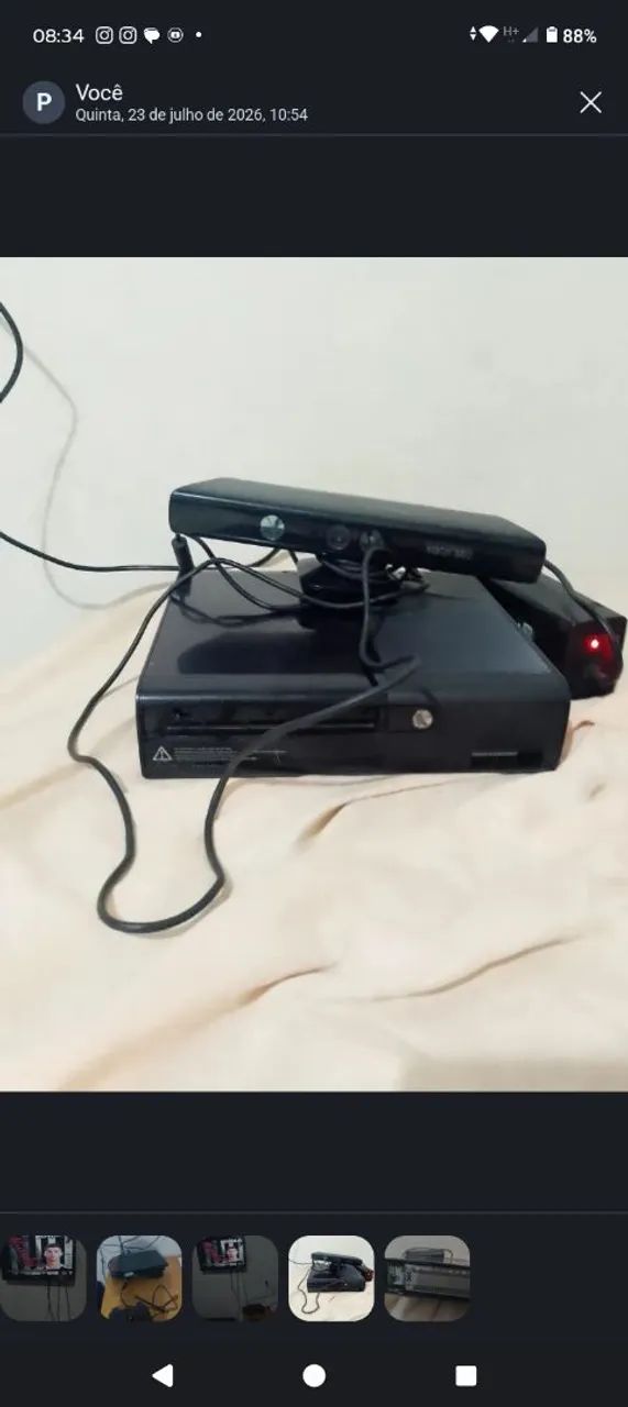 X box 360 luz vermelha 