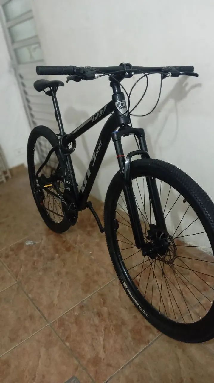 Bike Preta Aro 29 Nova