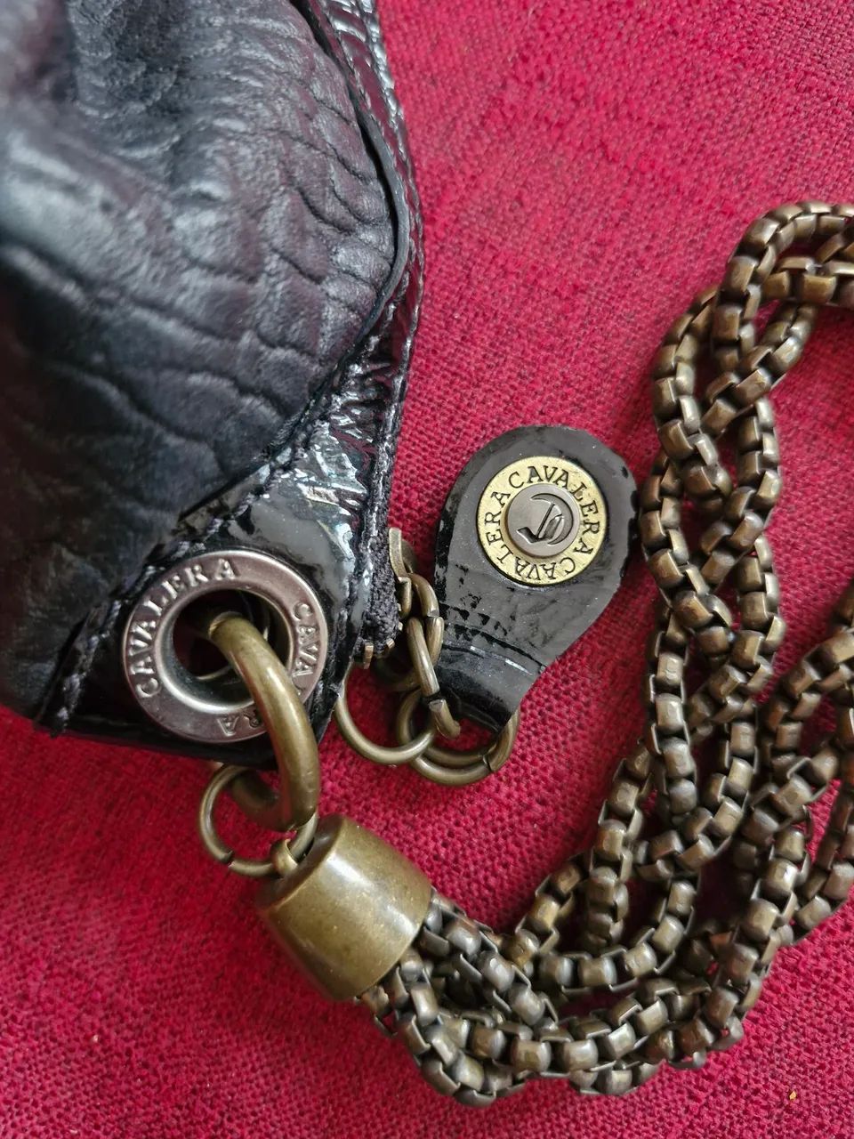 Bolsa  pequena de mao CAVALERA - Foto 5