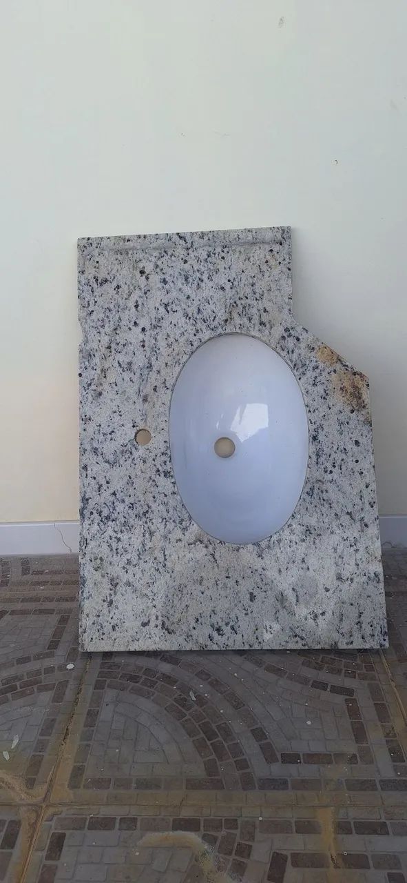Vendo pia de mármore e Cuba de louça  - Foto 2
