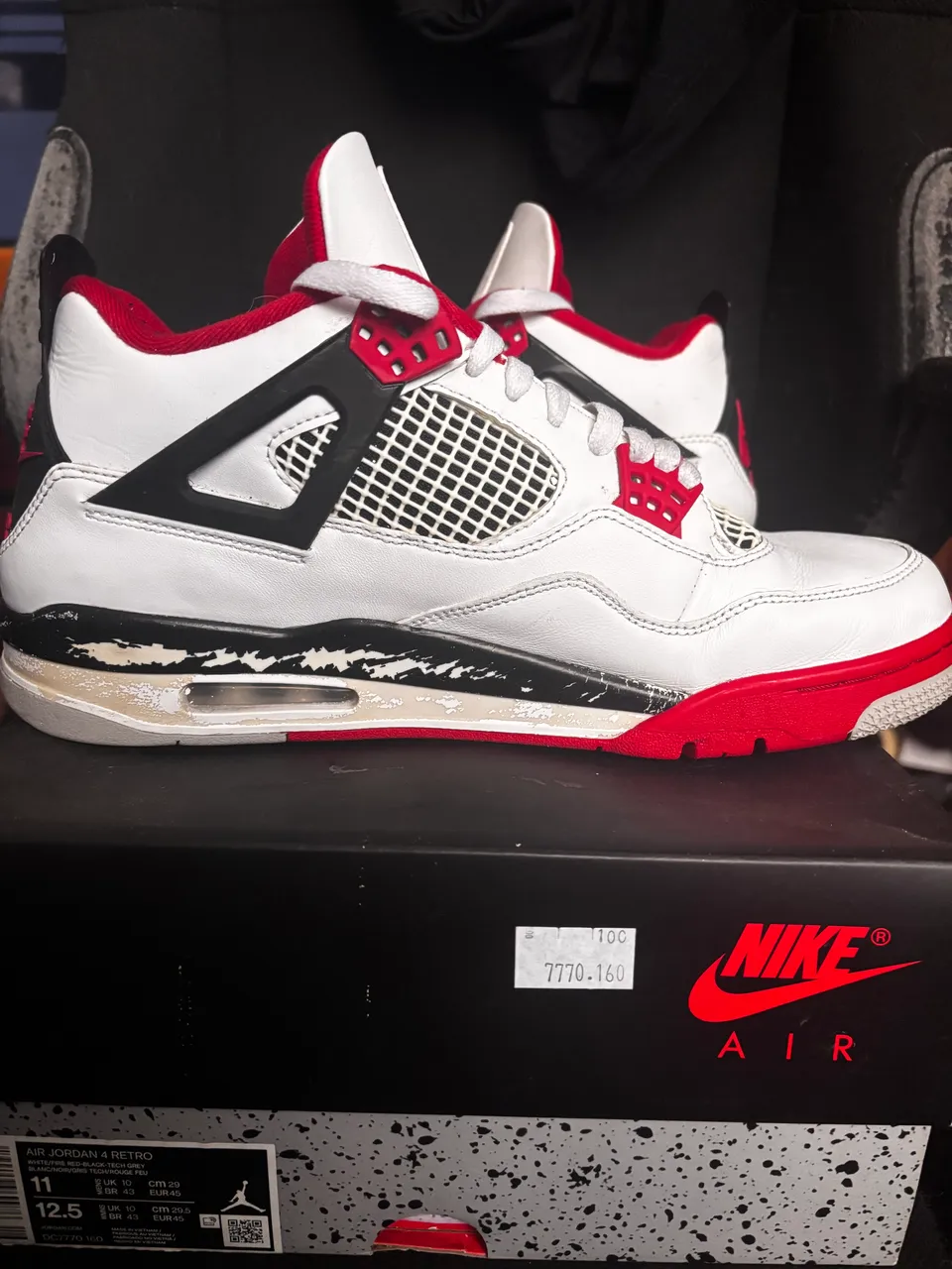 jordan 4 fire red
