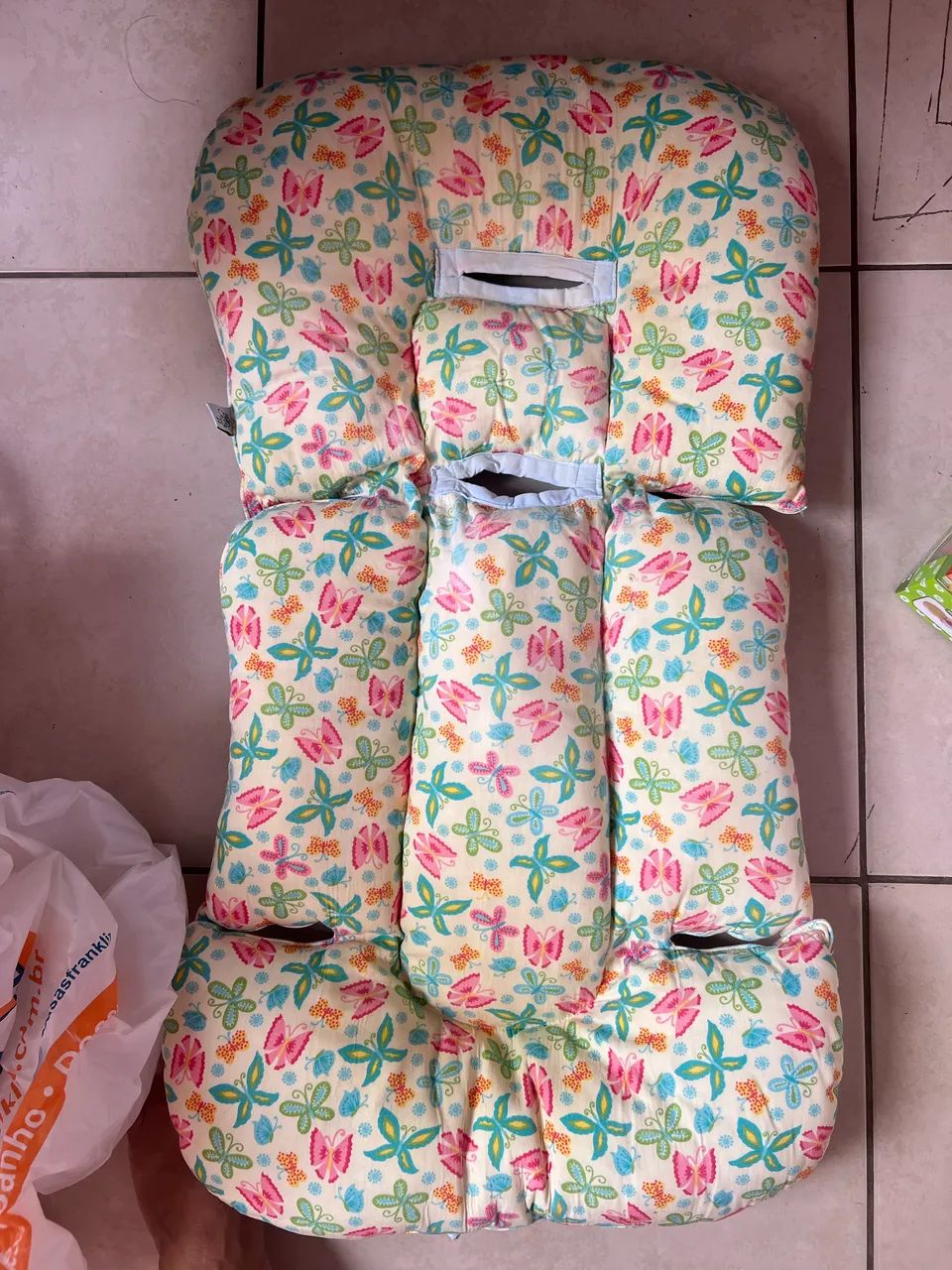 Almofada de carrinho e de bebê conforto  - Foto 3