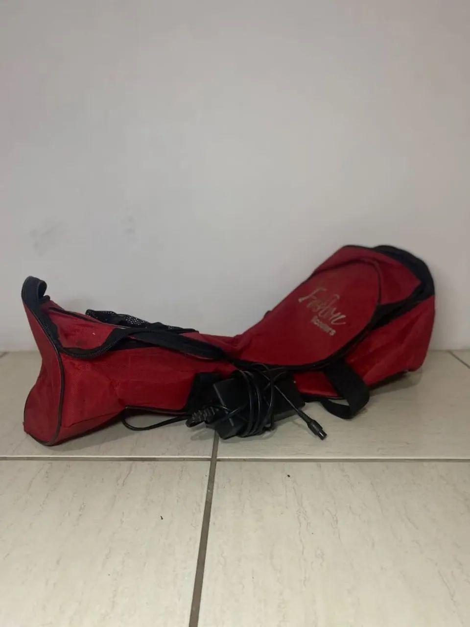 Hoverboard elétrico preto com estampa de raio  - Foto 5
