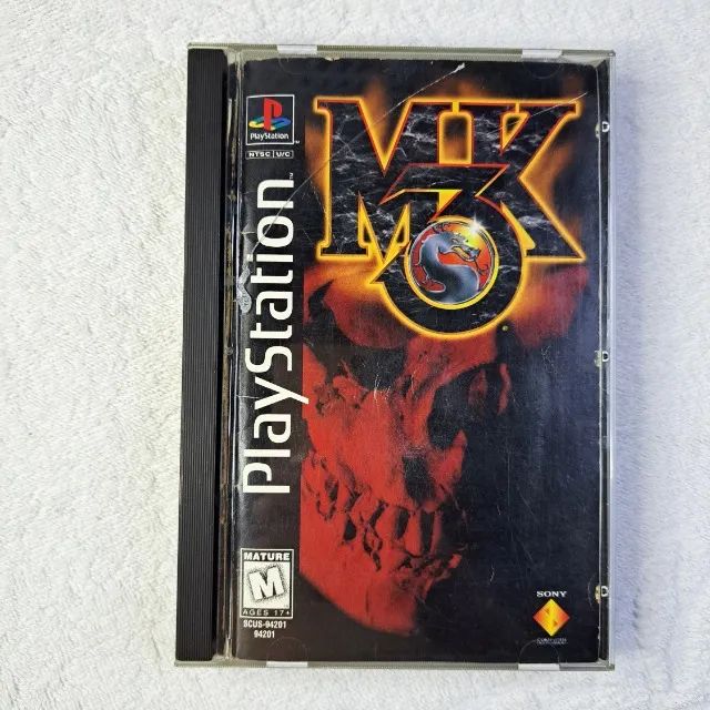 Mortal Kombat 3 Original Longbox Americano - Completo Ps1 Playstation 1