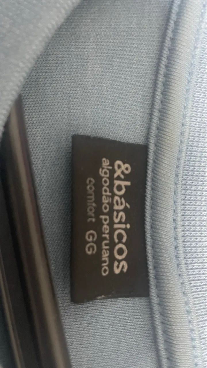 CAMISETA MASCULINO ALGODÃO PERUANO - Foto 2