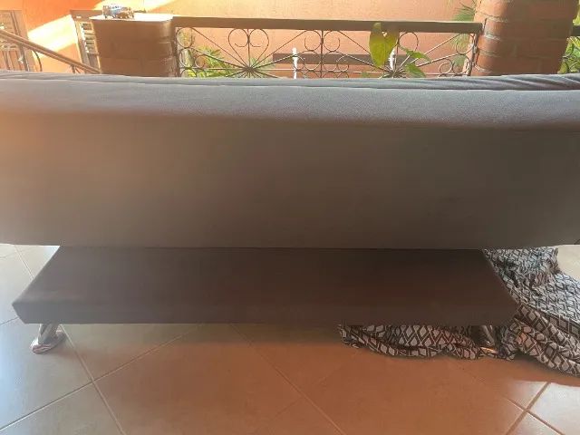 Sofa Cama Cinza - Foto 3