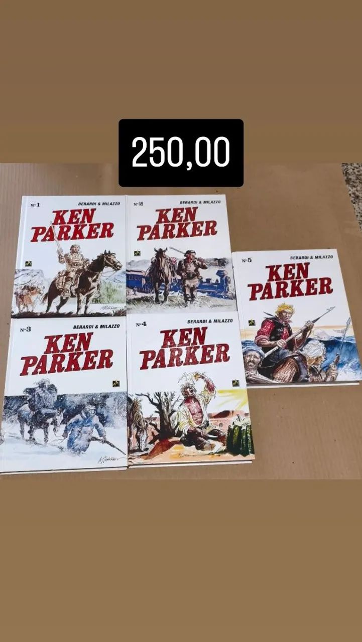 Ken Parker 1 ao 5 - editora Mythos
