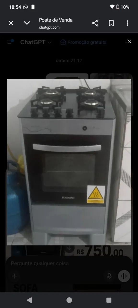 Móveis em bastante conservado 