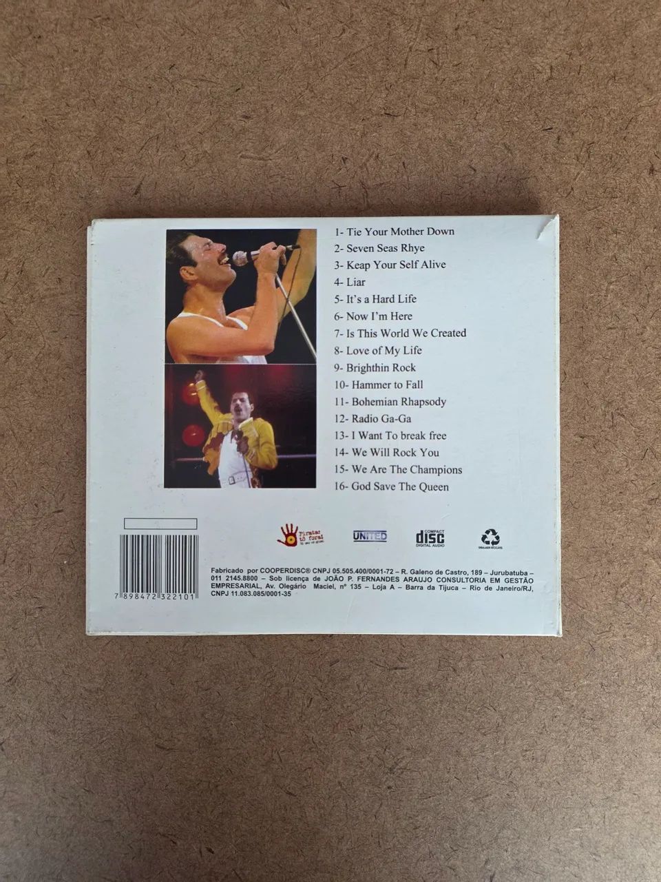 CD Queen live - Rock in Rio 1985 - Foto 3