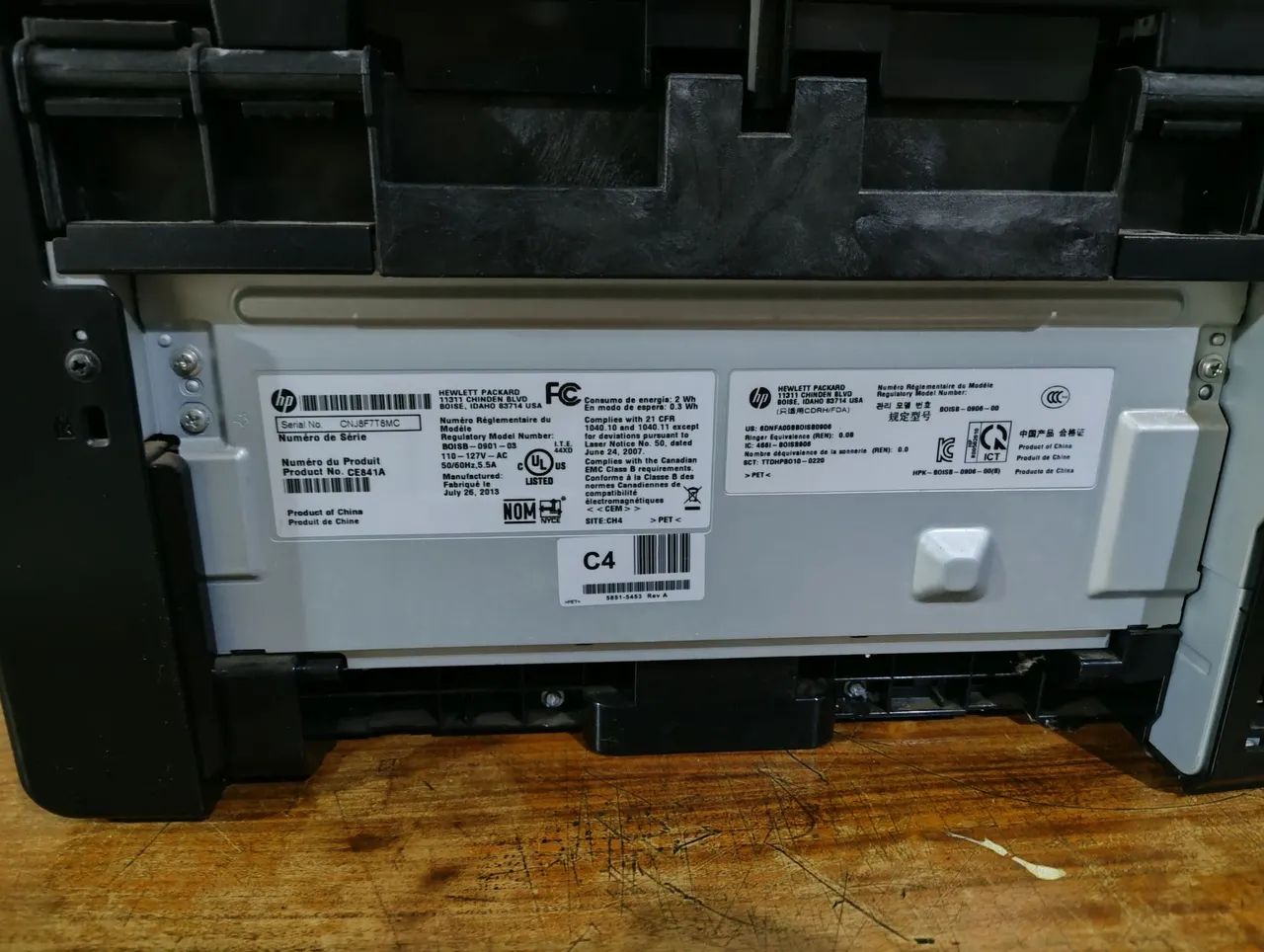 Impressora LaserJet M1212nf MFP - Foto 4