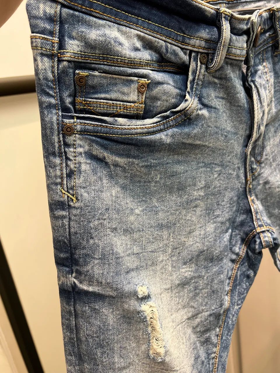Calça jeans skinny 36 nova R$80,00 - Foto 5