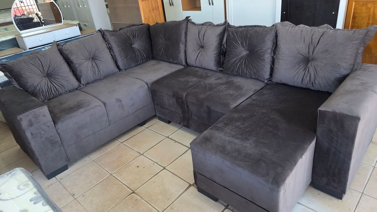 Sofa de canto com chaise novo  - Foto 3