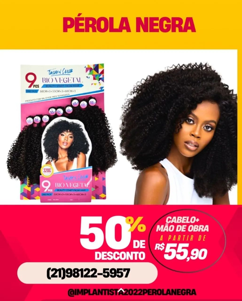 Mega-hair & cabelos humanos  - Foto 5