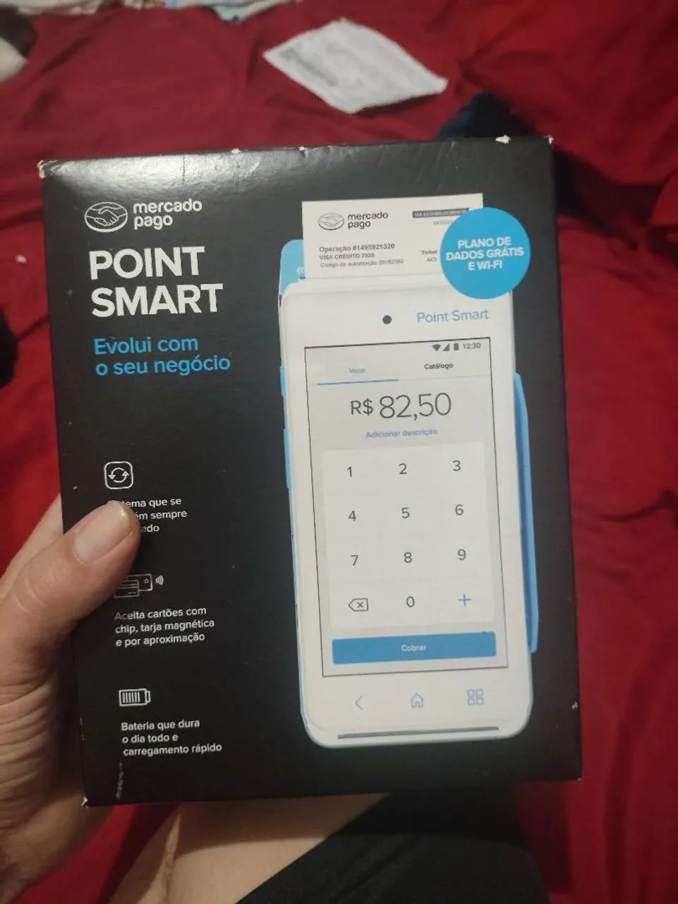 Máquina de cartão Point smart  - Foto 4