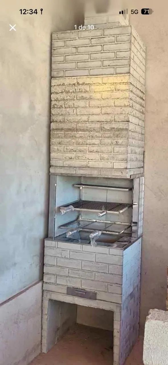 Churrasqueira premoldada