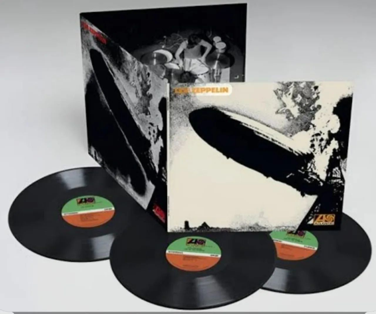 Lp Led Zeppelin I ed Luxo truplo capa tripla 180g