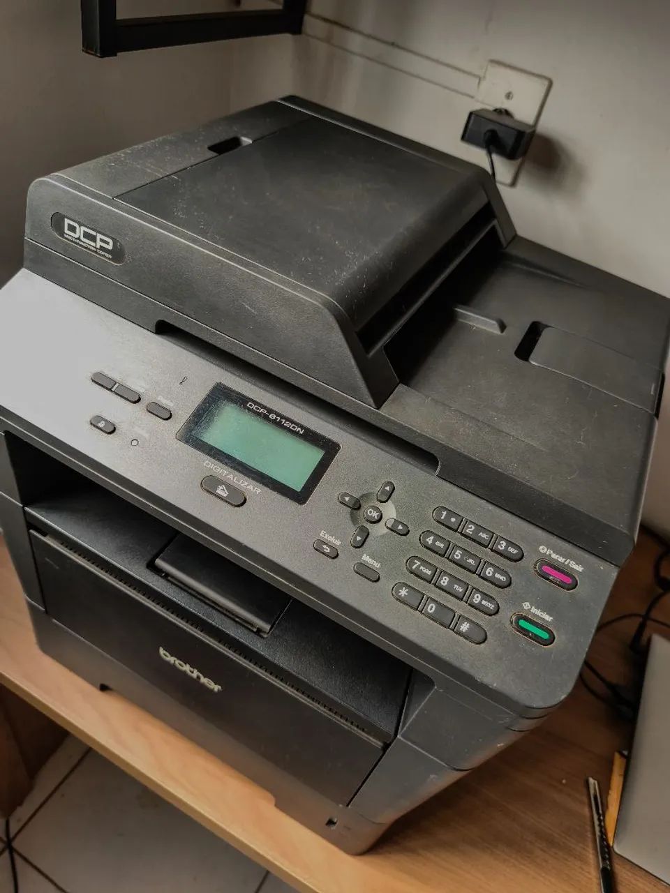 Brother DCP-8112DN Multifuncional Laser Duplex + Rede - Foto 4