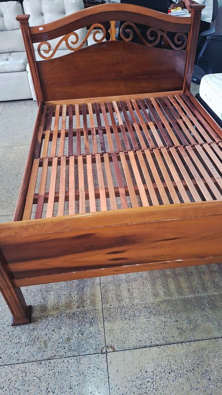 Cama de madeira casal  - Foto 5