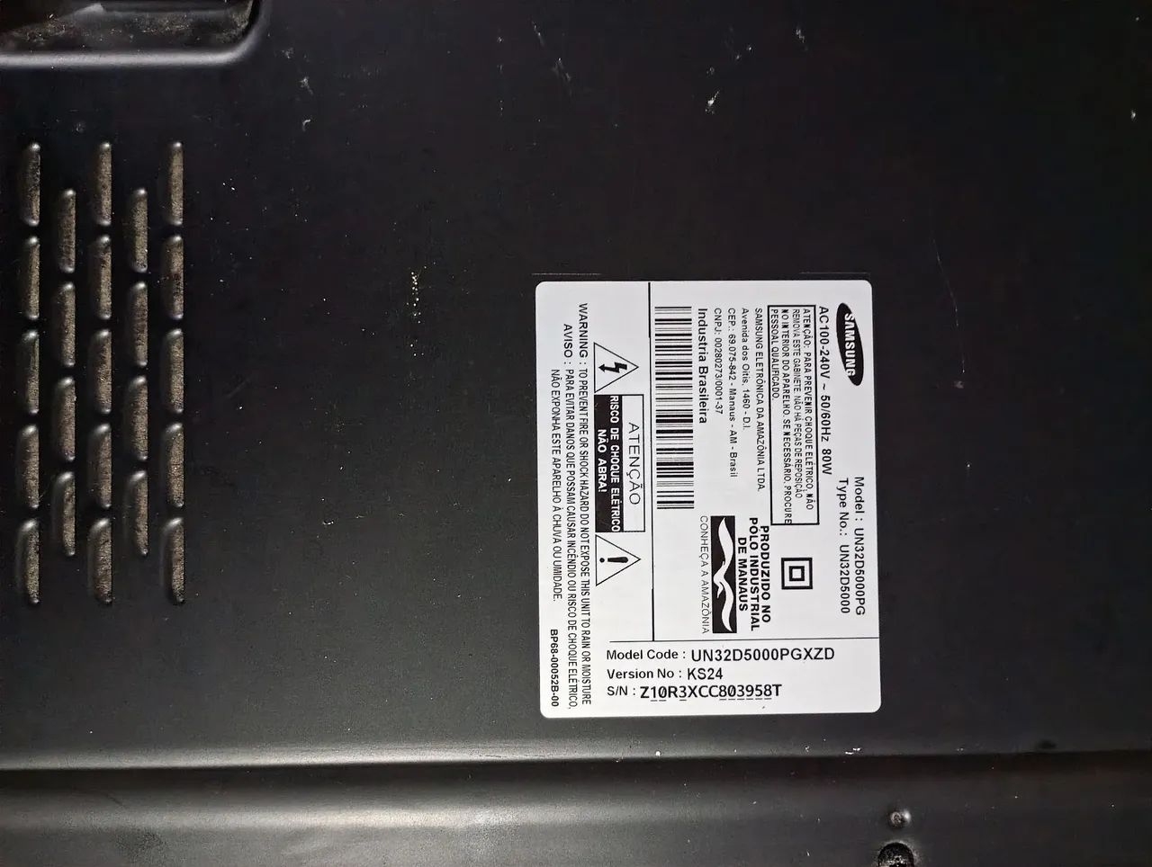 Tv Samsung UN32D5000PG - Foto 4